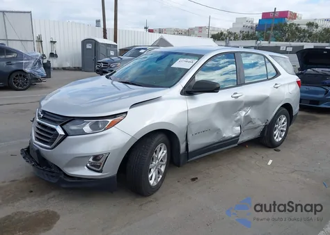 2020 Chevrolet Equinox Fwd Ls z USA, uszkodzony, nr VIN 3GNAXHEV3LS583526